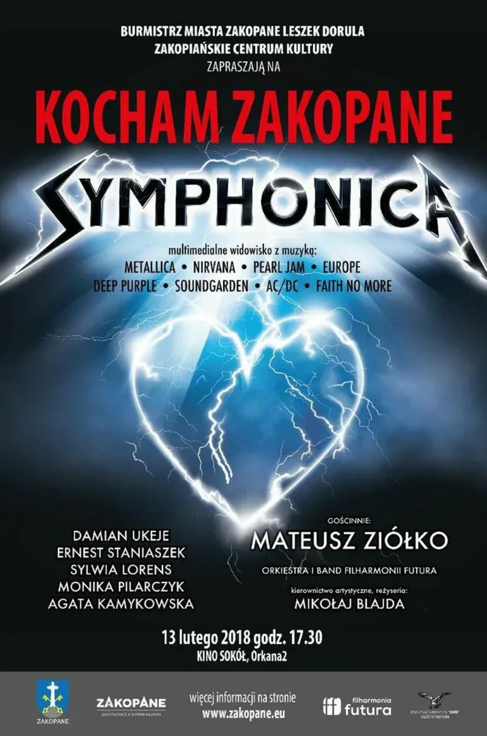Kocham Zakopane 2018. Widowisko Multimedialne Symphonica