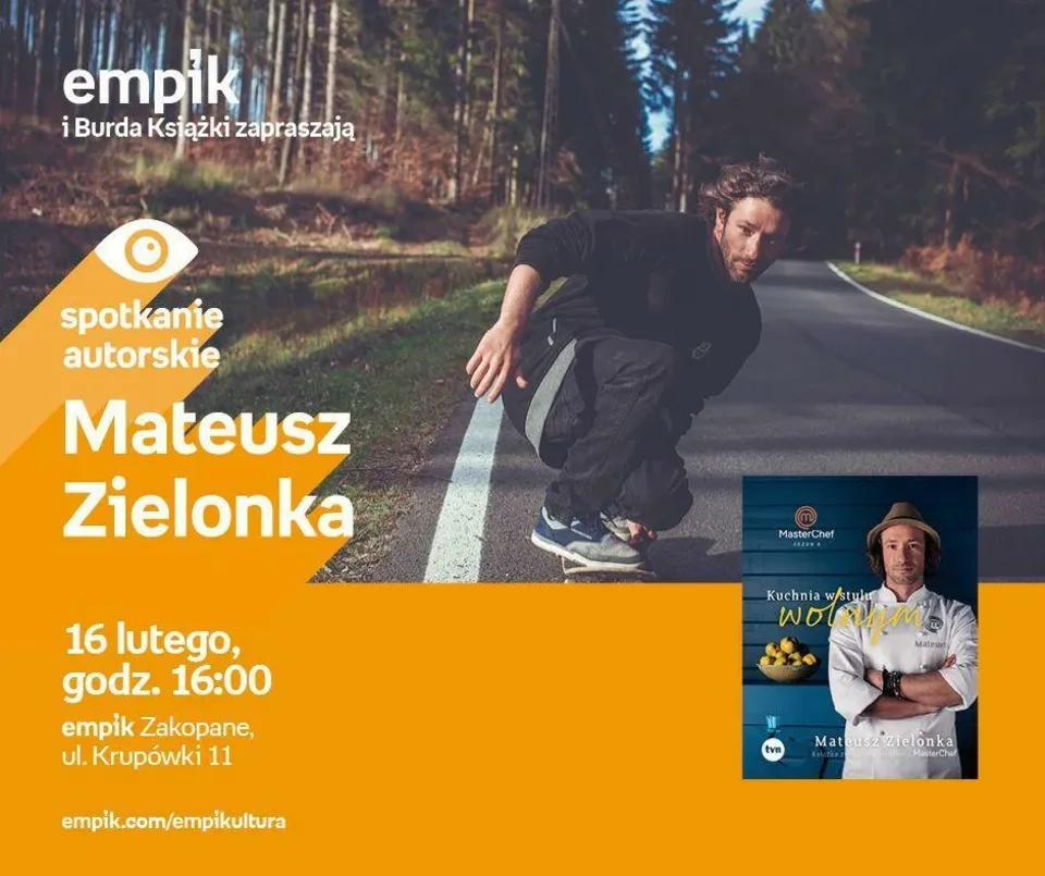 Spotkaj się ze zwycięzcą 6. edycji „MasterChefa” – Mateuszem Zielonką