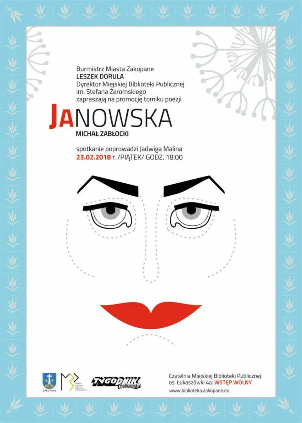 Promocja tomiku poezji “Janowska” Michała Zabłockiego