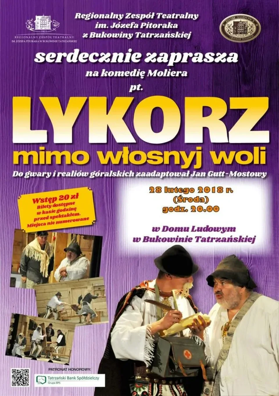 Sztuka teatralna „Lykorz mimo włosnyj woli”