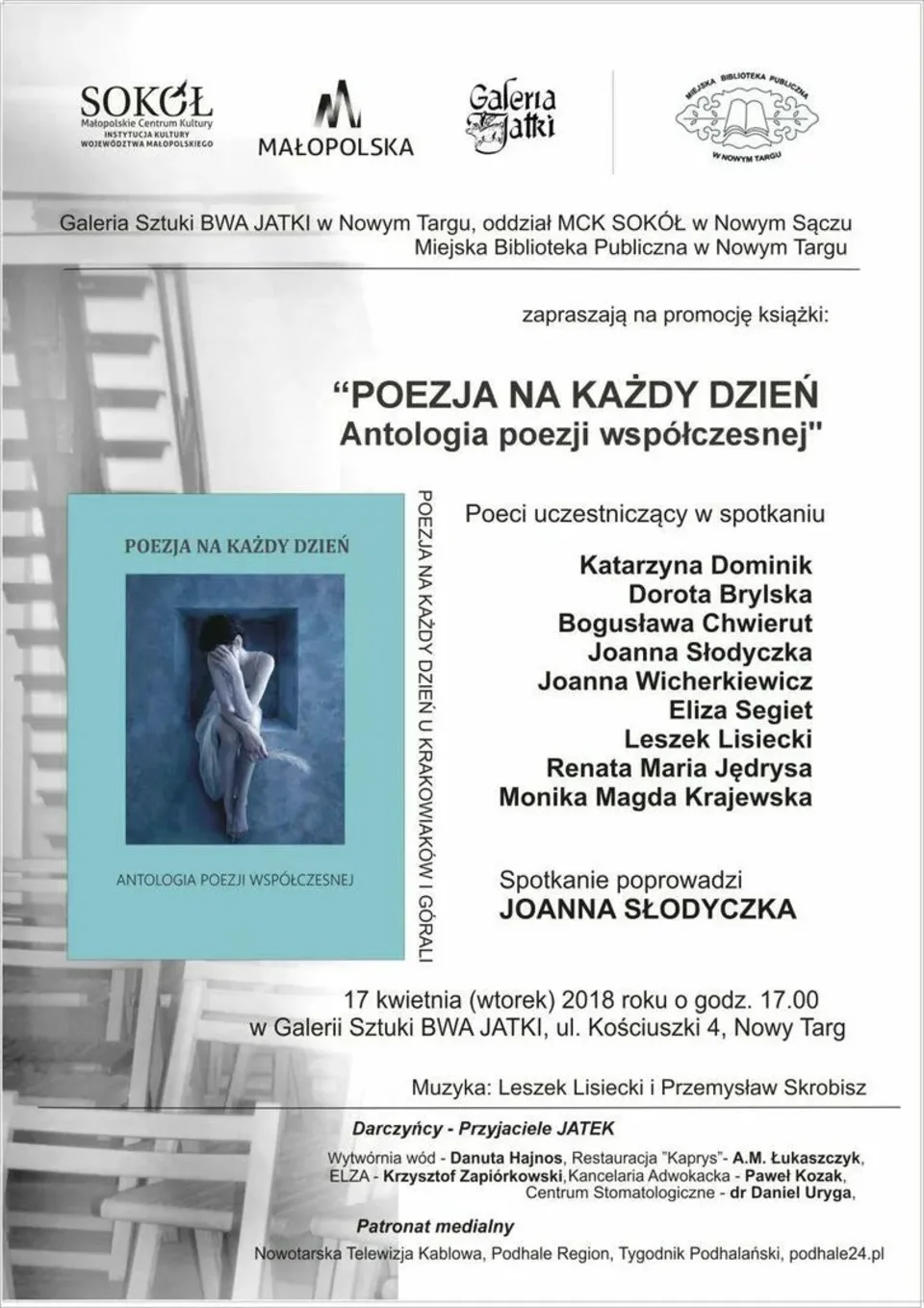 Promocja książki "Poezja na każdy dzień. Antologia poezji współczesnej"