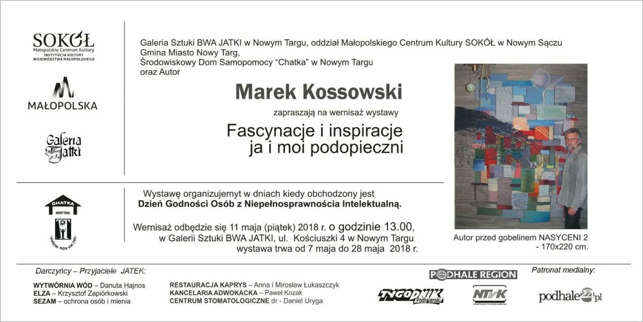 Wernisaż "Fascynacje i inspiracje - ja i moi podopieczni"