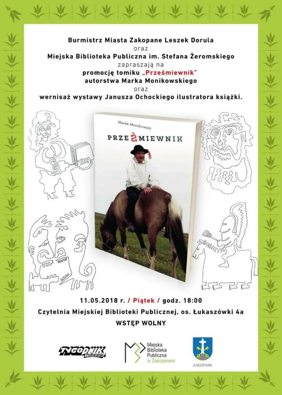 Promocja tomiku „Prześmiewnik”