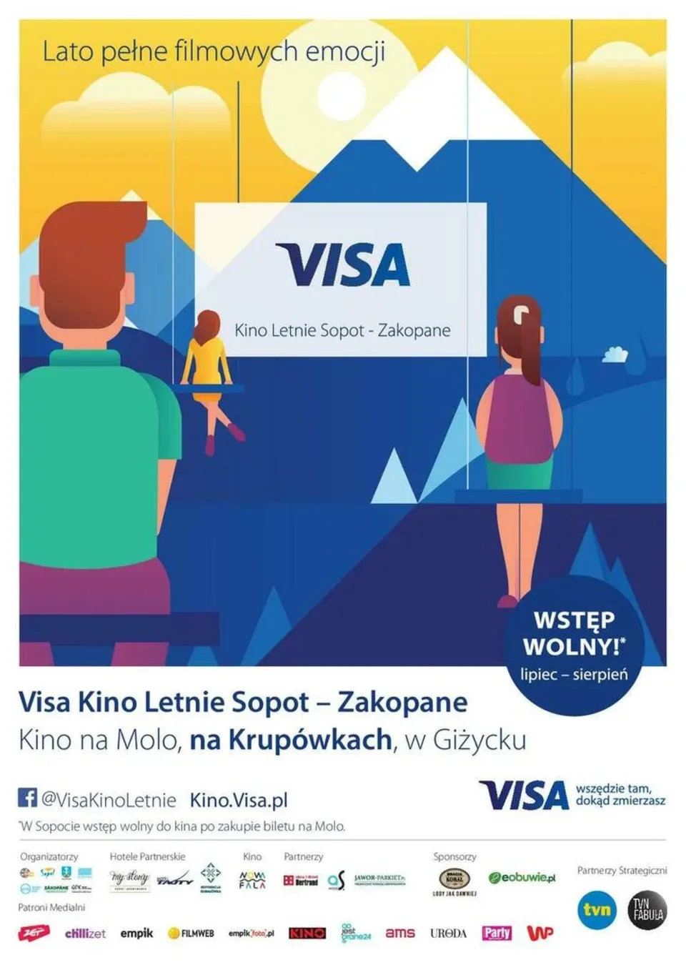 Visa Kino Letnie Sopot - Zakopane 2018
