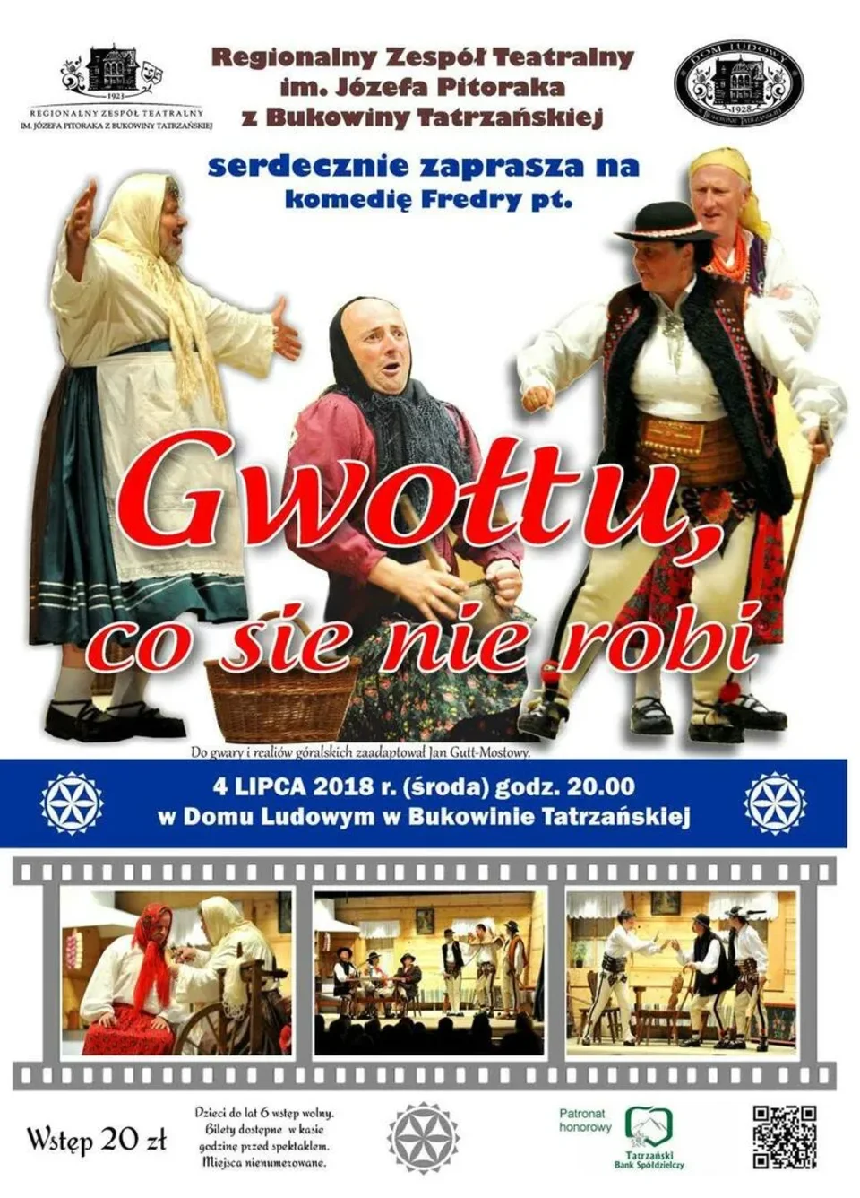 Sztuka teatralna "Gwołtu, co sie nie robi"