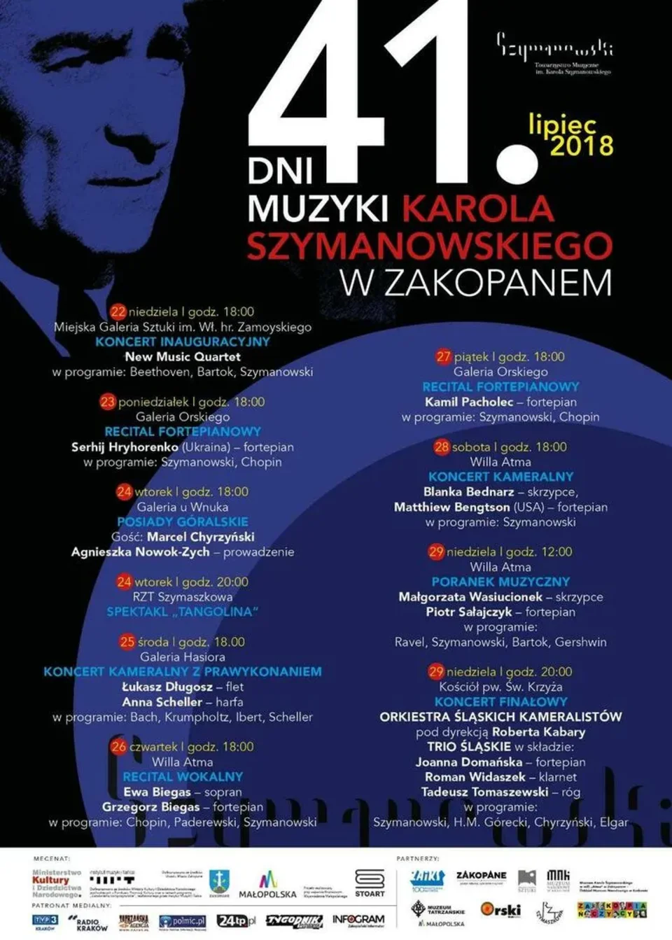41. Dni Muzyki Karola Szymanowskiego w Zakopanem