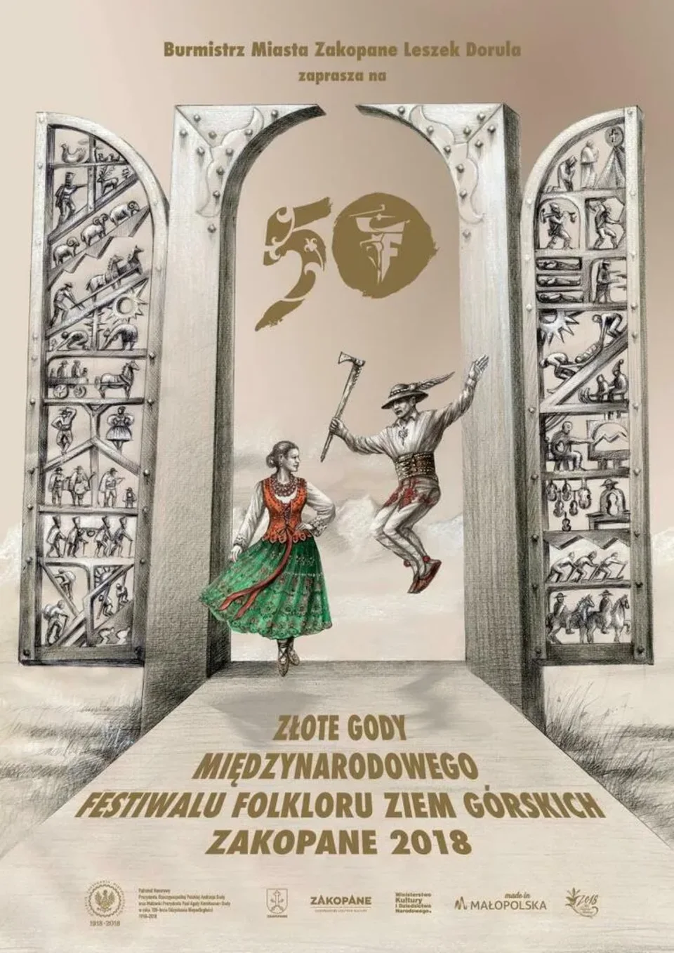 Międzynarodowy Festiwal Folkloru Ziem Górskich - Zakopane 2018 - PROGRAM