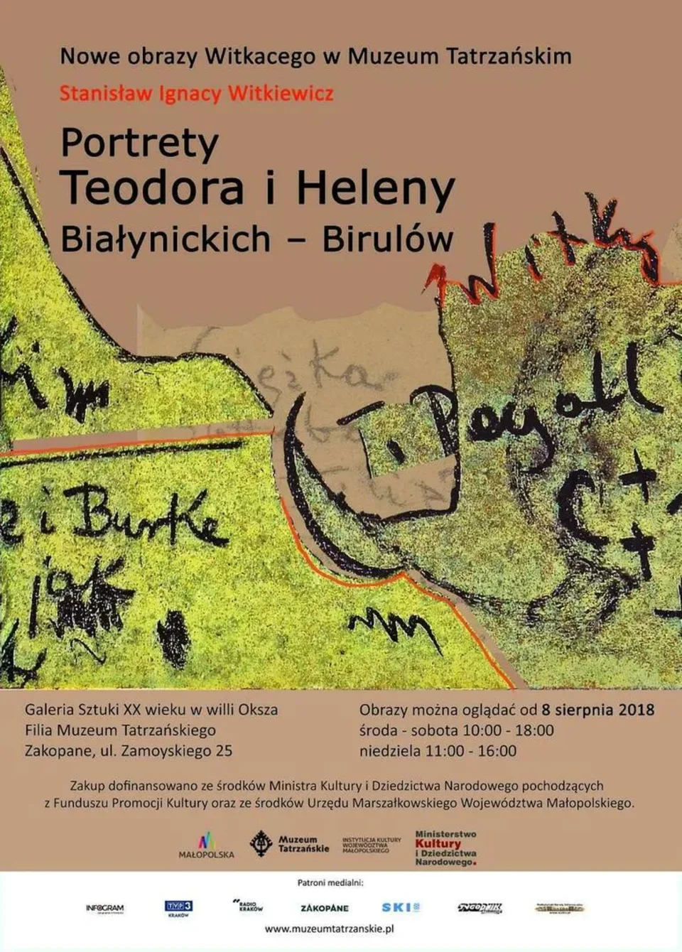 PREZENTACJA NOWYCH PORTRETÓW WITKACEGO