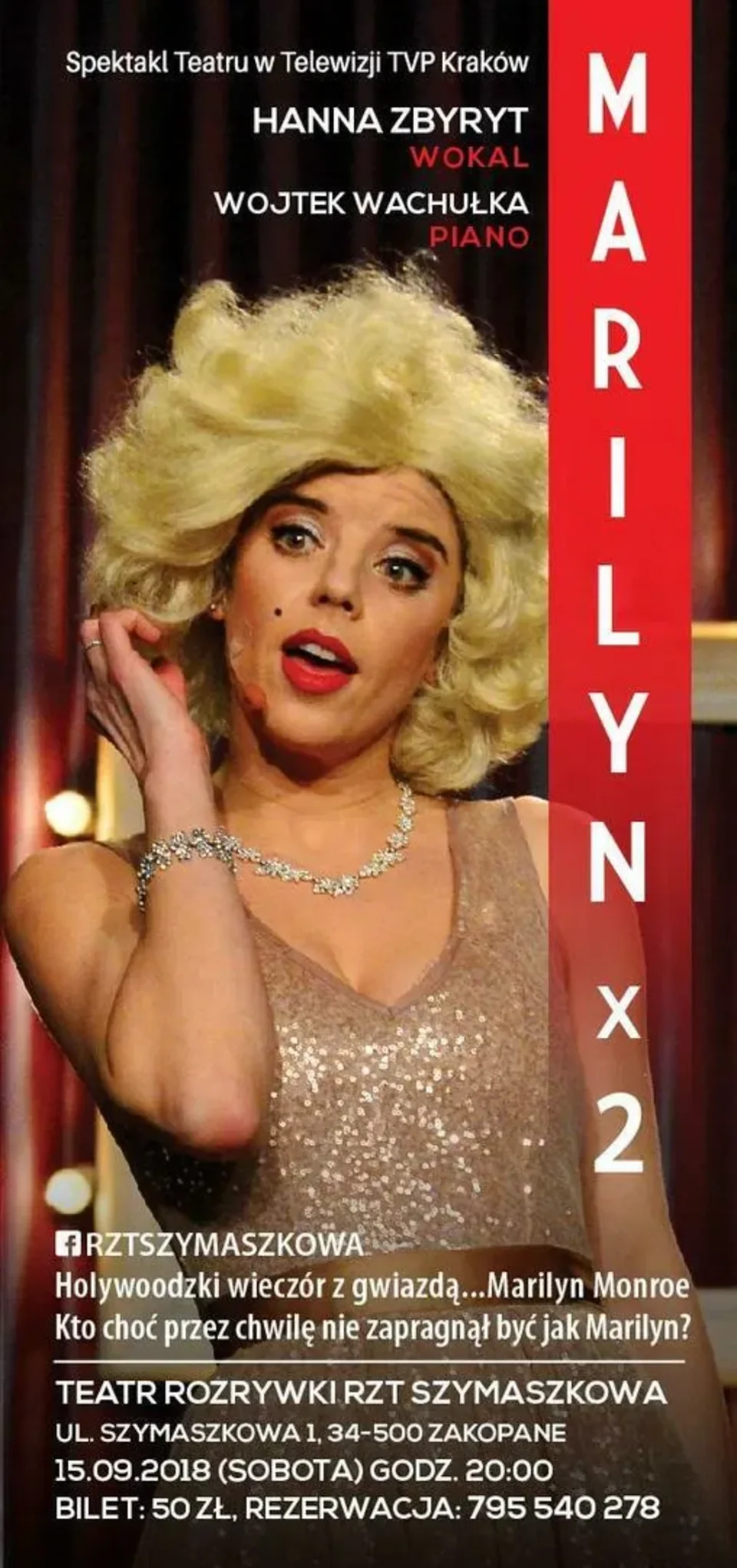 "Marilyn x2"' spektakl / show