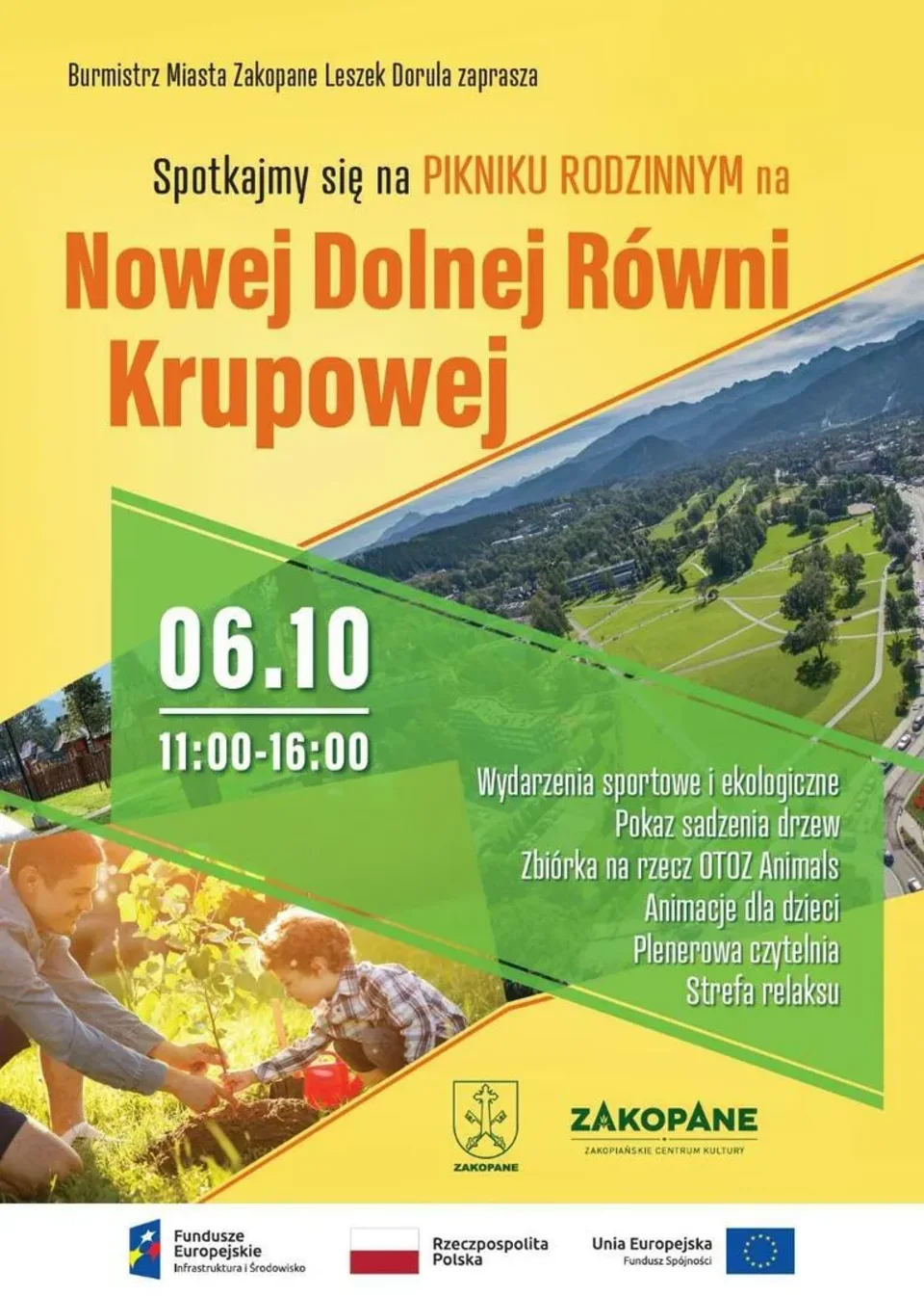 Piknik Rodzinny na nowej Dolnej Równi Krupowej