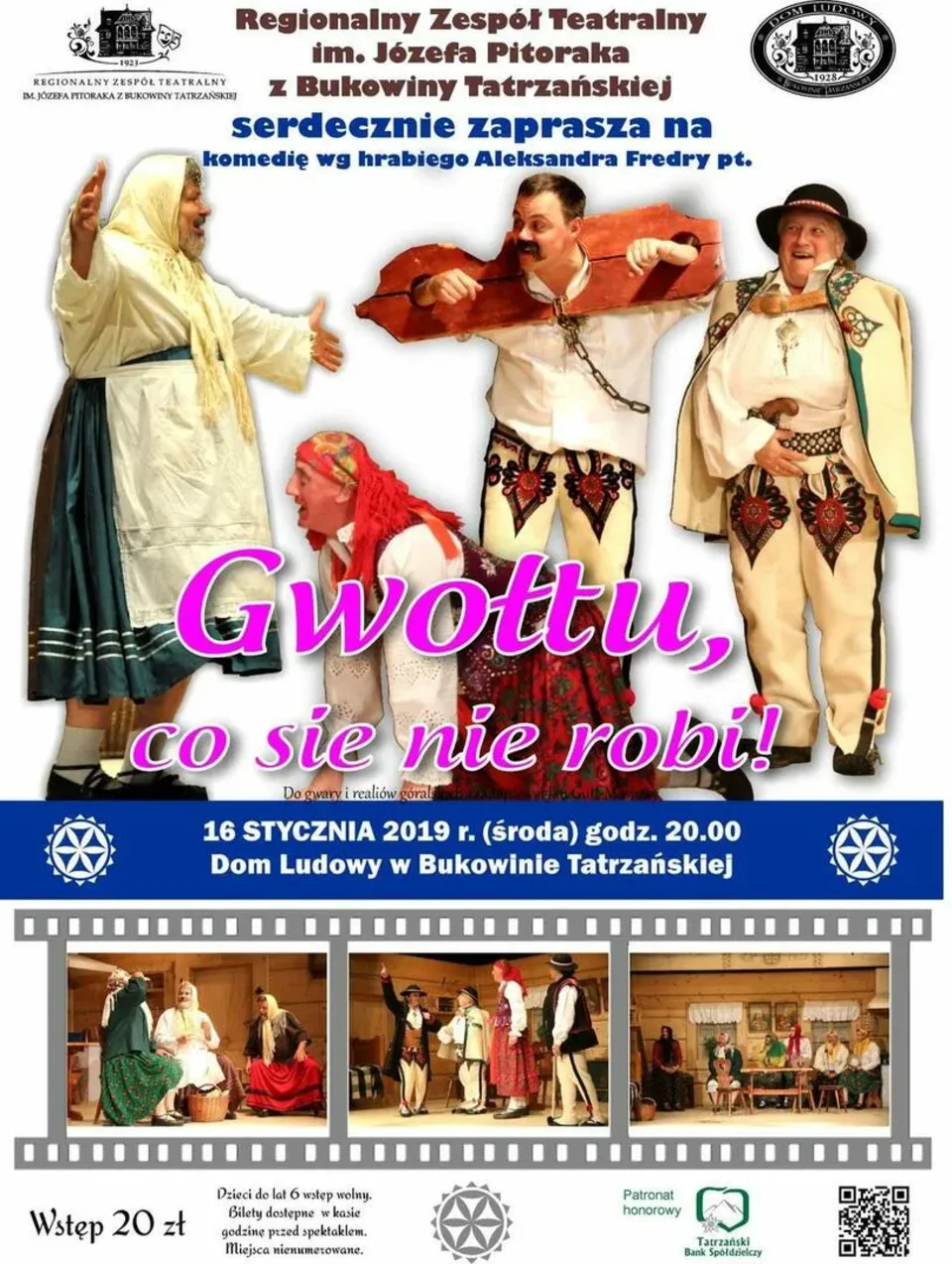 Sztuka teatralna „Gwołtu co sie nie robi”