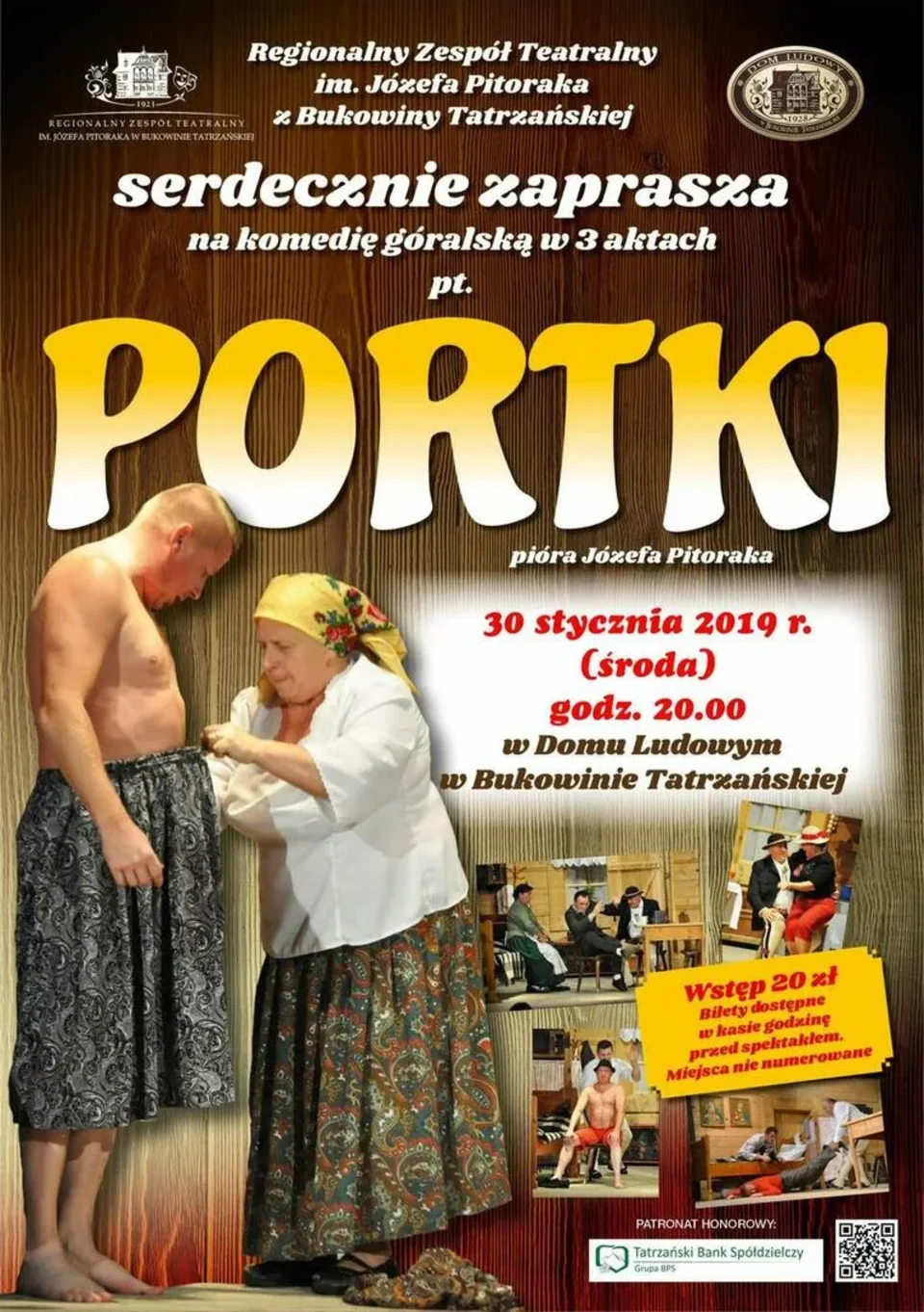 Sztuka teatralna „Portki”