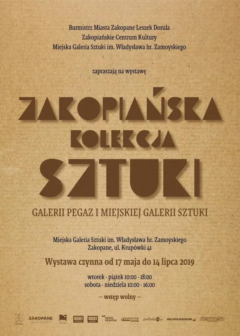 Zakopiańska Kolekcja Sztuki Galerii Pegaz i Miejskiej Galerii Sztuki