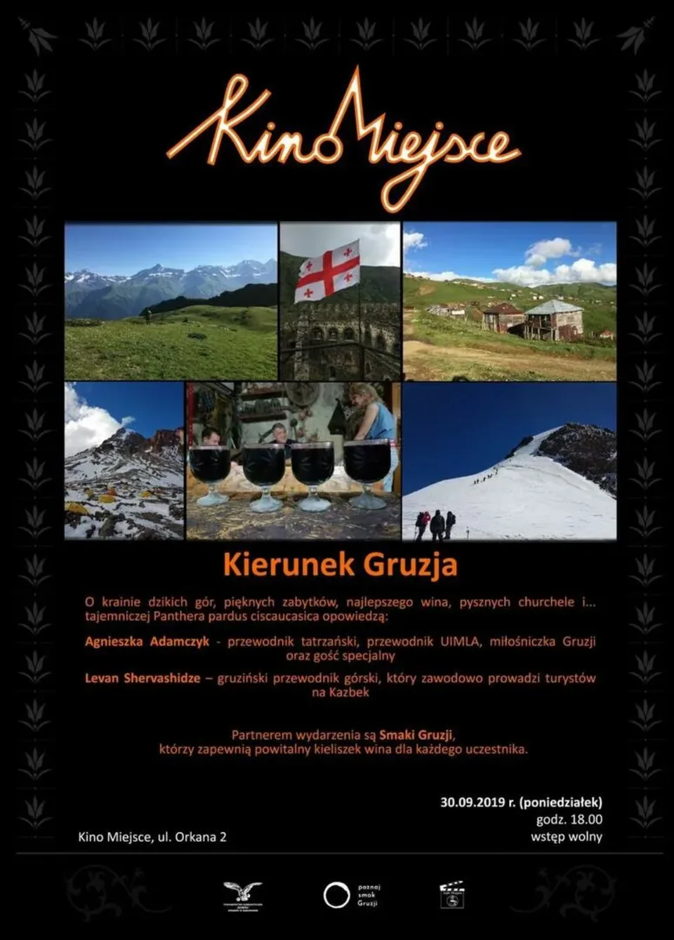Kierunek Gruzja - spotkanie podróżnicze w Kinie Miejsce.