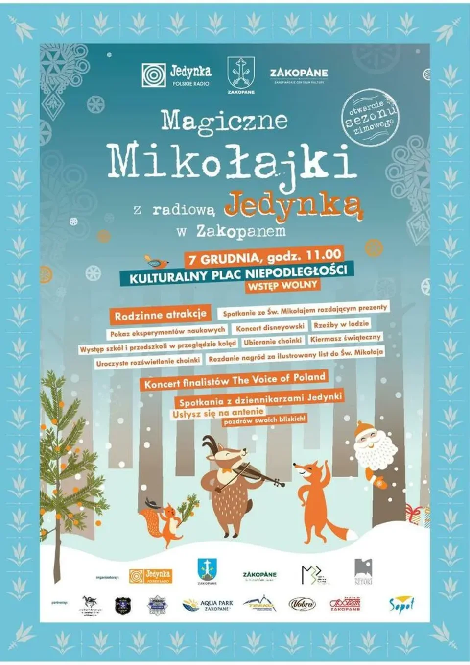MAGICZNE MIKOŁAJKI Z RADIOWĄ JEDYNKĄ W ZAKOPANEM!