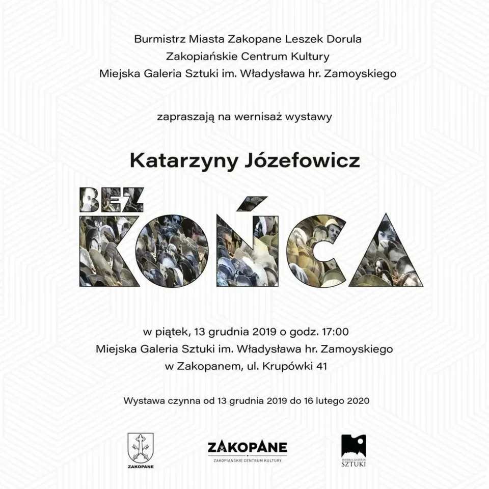 Wystawa Katarzyny Józefowicz "Bez końca"