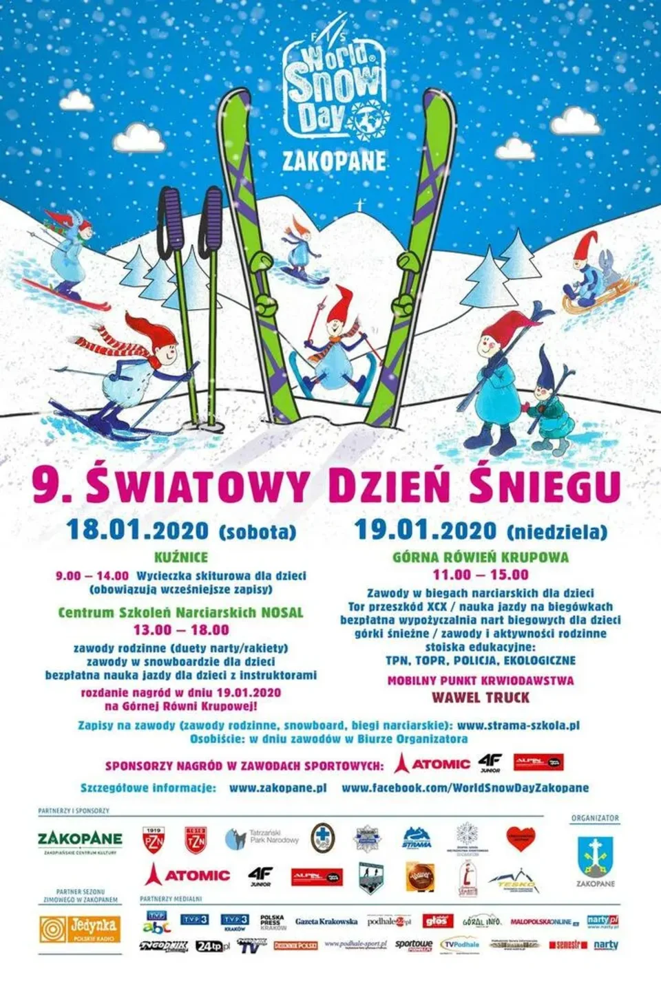 Światowy Dzień Śniegu w Zakopanem 2020