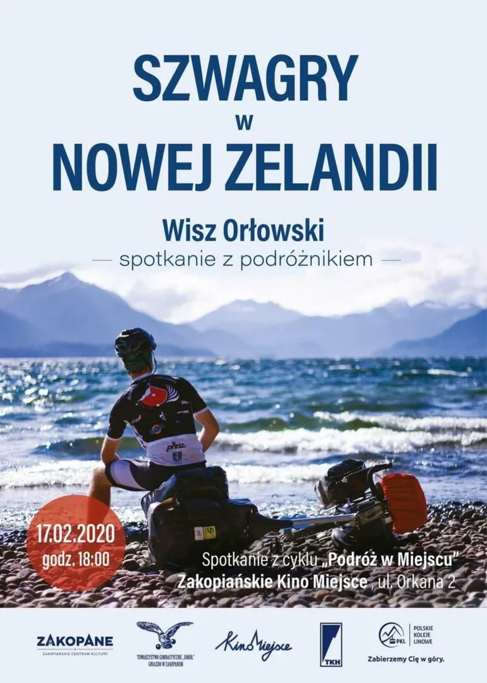Spotkanie z cyklu "Podróż w Miejscu" - Szwagry w Nowej Zelandii
