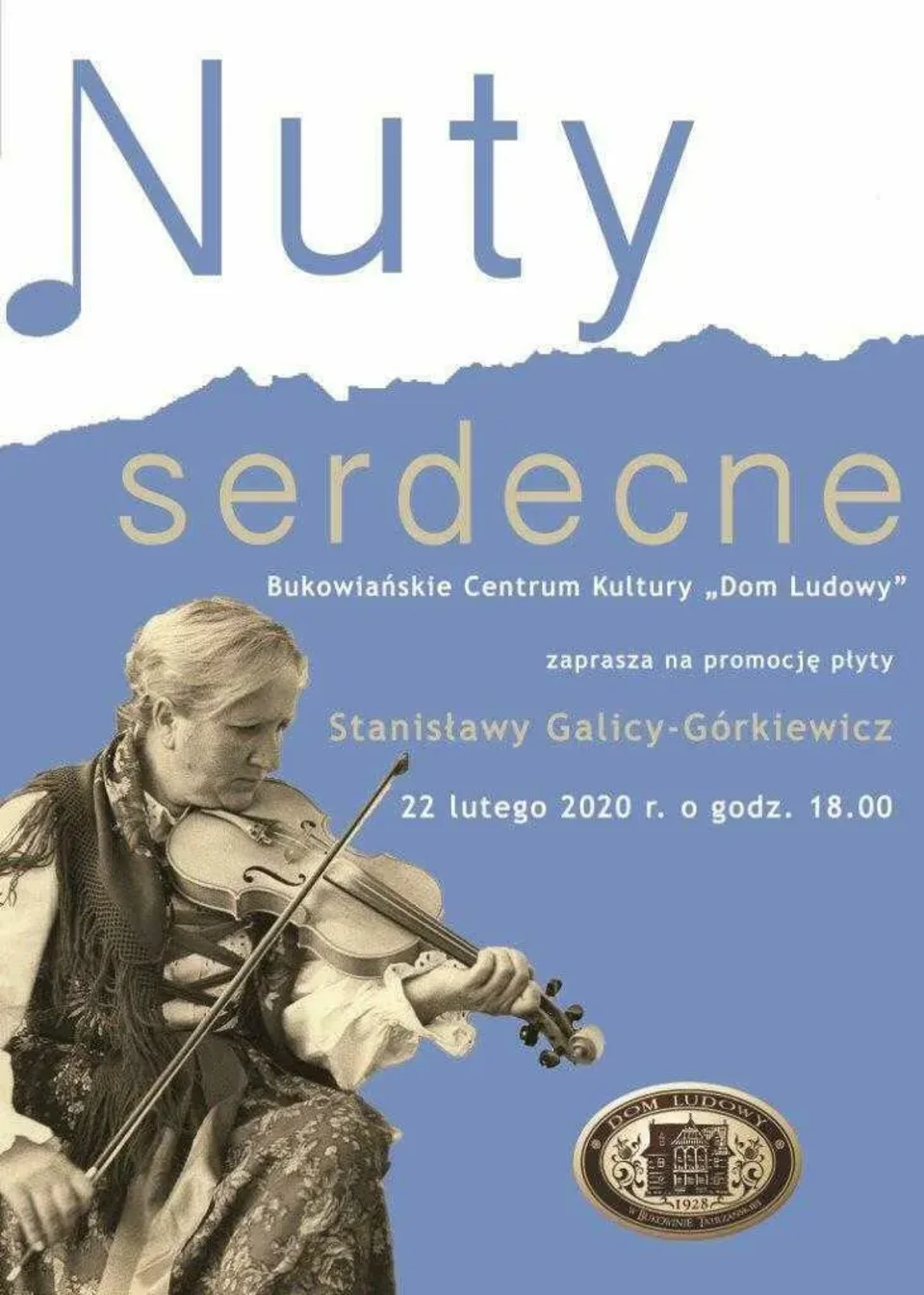 Promocja płyty "Nuty serdecne" Stanisławy Galicy-Górkiewicz