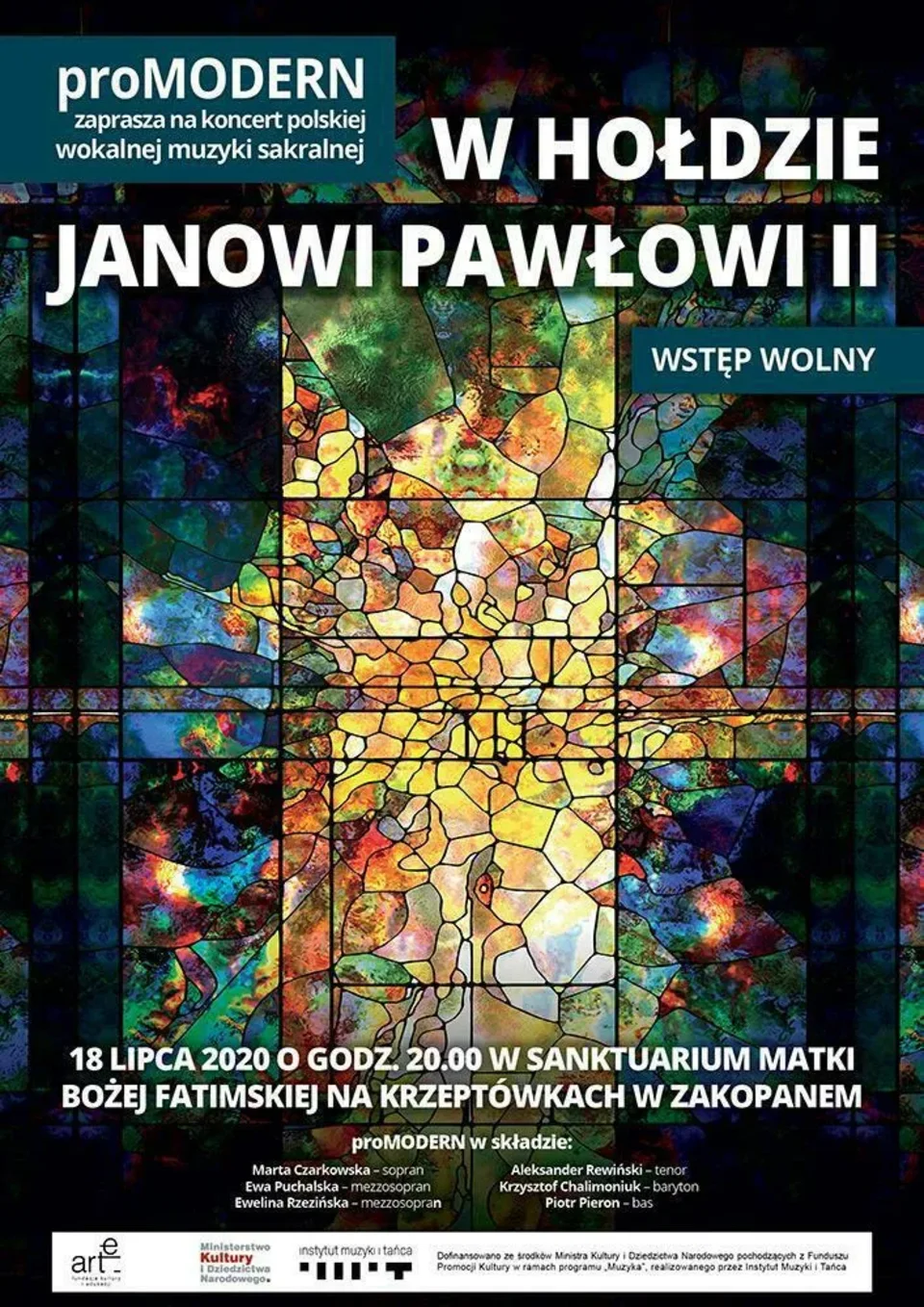 W hołdzie Janowi Pawłowi II - cykl koncertów sekstetu proMODERN