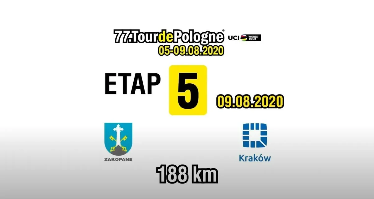 Finałowy etap 77. Tour de Pologne ZAKOPANE – KRAKÓW