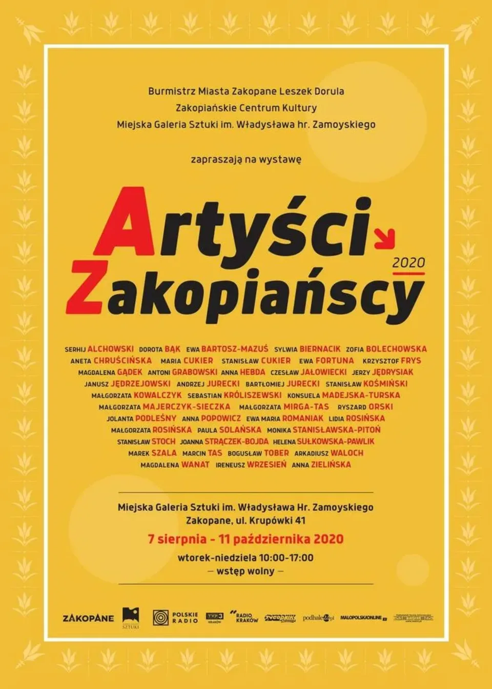 Artyści Zakopiańscy 2020