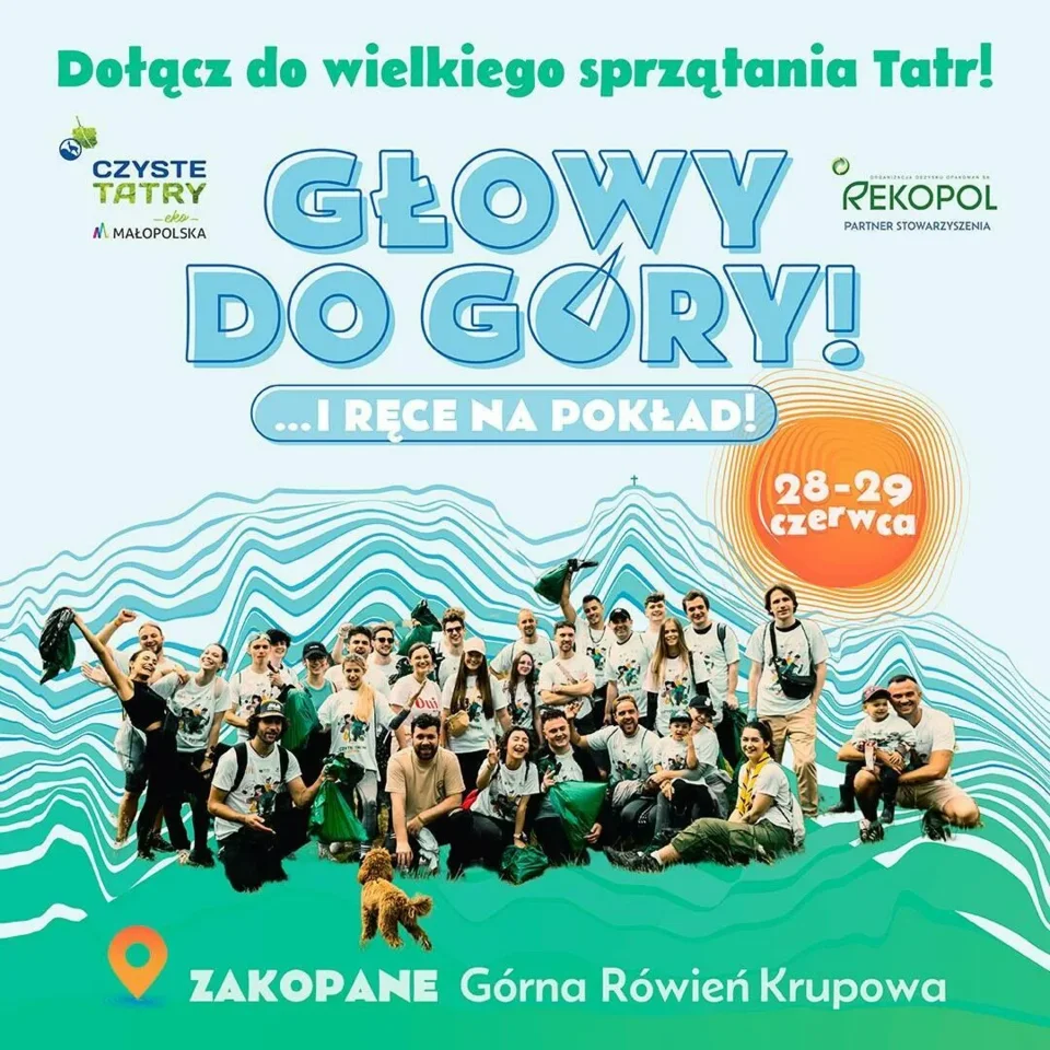 Czyste Tatry EkoMałopolska – „Głowy do góry”