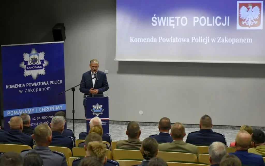 Powiatowe Obchody Święta Policji pod Tatrami