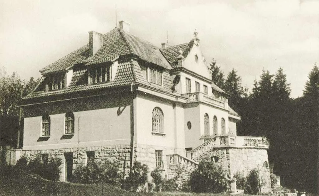 Willa na Kozińcu ok. 1930 r. (fot. arch. Muzeum Tatrzańskiego)