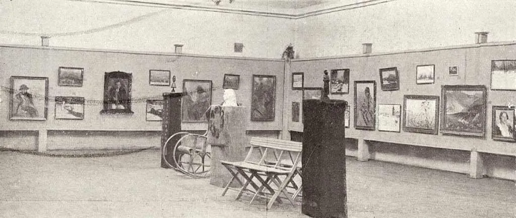 Letnia wystawa sztuki - 1924 r. (fot. arch. Muzeum Tatrzańskiego)